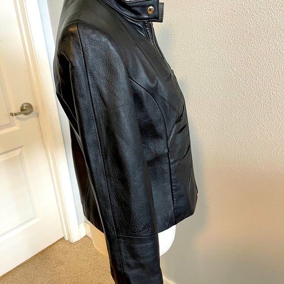 Black Leather Jacket - Picture 2 of 11